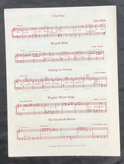 Vtg Sheet Music Holiday In Spain, William L. Gillock 1961 free shipping