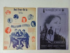 Vintage Show Tunes & Movie Sheet Music Sweet Rosie O&rsquo;Grady Oklahoma+ more Lot 13