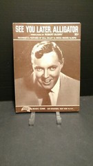 See You Later Alligator Sheet Music Bill Haley Piano Voice 1950s Rock N Roll F1F