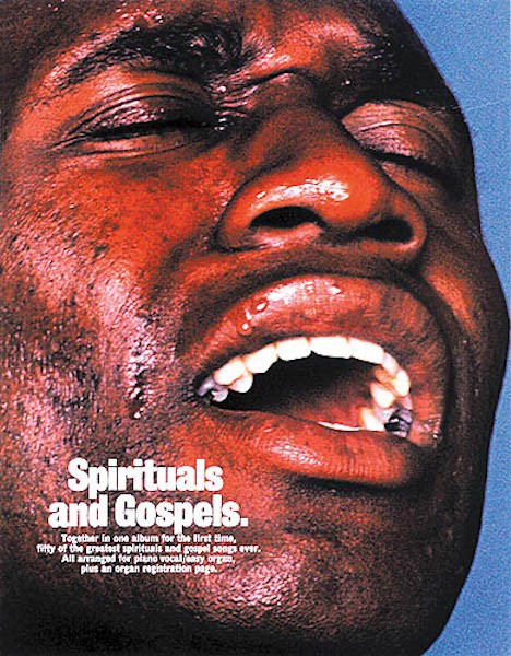 Spirituals & Gospels for Vocal Piano & Organ Sheet Music 50 Christian Songs Book