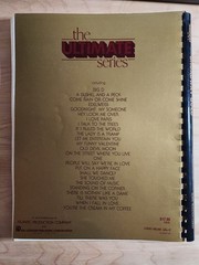 The Ultimate Series Broadway Gold Piano Vocal Guitar Sheet Music Song Book M33