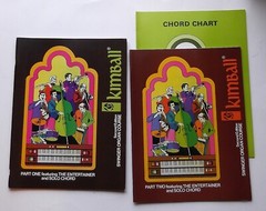 KIMBALL Organ PLAYING GUIDE ENTERTAINER COURSE PART 1 & 2 sheet music song book