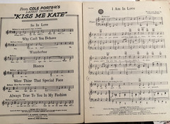 Cole Porter CAN-CAN Sheet Music Lot 6 Pieces 1953 Broadway + 1960 Film Sinatra