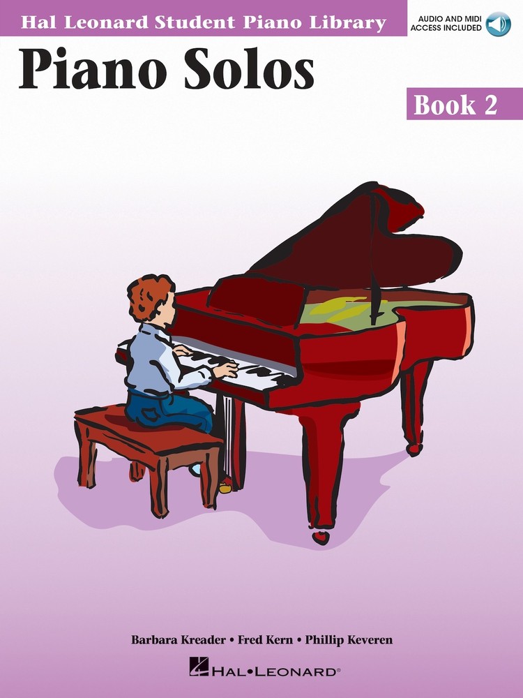 Piano Solos Book 2 Hal Leonard Student Piano Beginner Sheet Music Online Audio