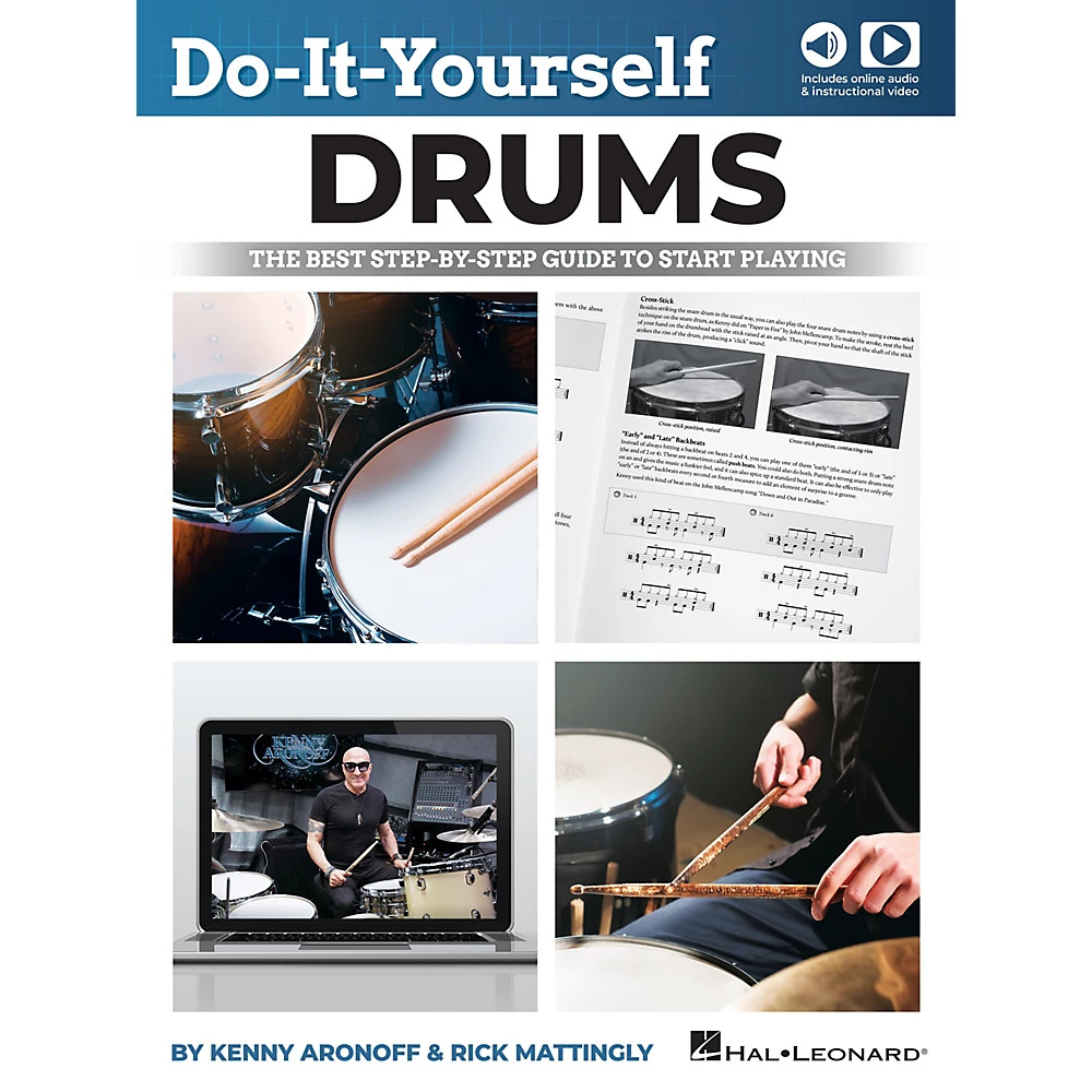 Hal Leonard DoItYourself BookOnline Media for Drums