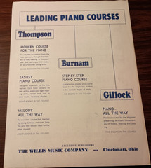 At Evening Piano N Louise Wright 1921 Willis Sheet #Music