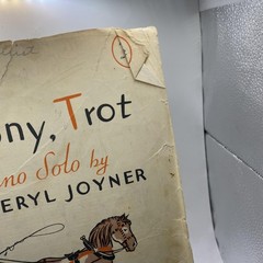 Vintage Willis Trot, Pony, Trot Beryl Joyner Piano Solo Sheet Music 1901 USA