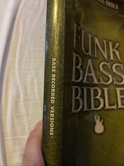 Funk Bass Bible Sheet Music Bass Recorded Versions VG