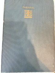 Antique 1904 Richard Wagner PARSIFAL Vocal Score – Karl Klindworth G. Schirmer