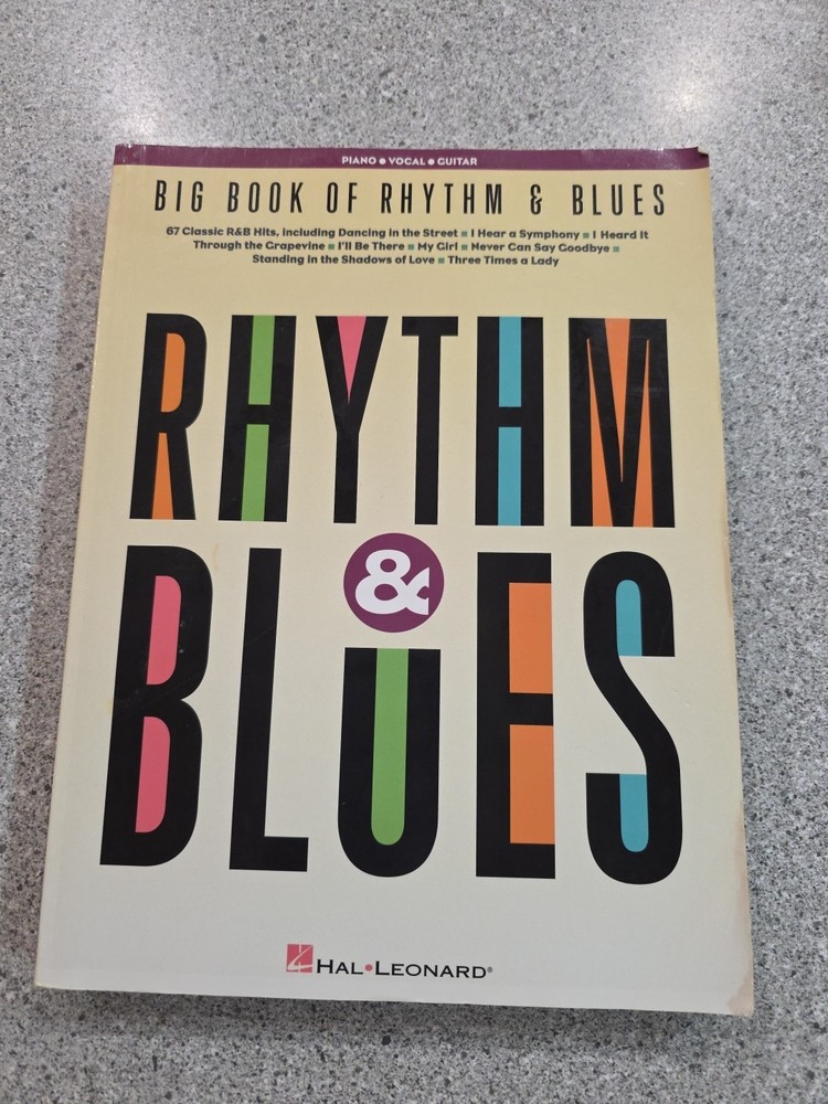 The Big Book of Rhythm & Blues PB 67 Classic R&B Hits Piano Guitar Vocal