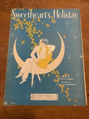 LOT of 17 Vintage 1920s, 1930s SHEET MUSIC with ukulele chords