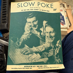 Ridgeway Music Inc. Slow Poke Sheet Music Country Piano/Voice Solo MPN 146
