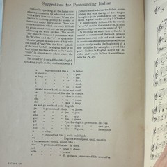 Theodore Presser Co. Sheet Music Voice Classical Solo Vaccai Collection 184