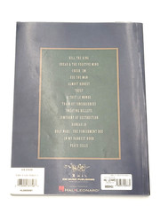 Megadeth Guitar Tablature Tab Song Book – Capitol Punishment Instructional