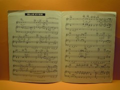 Elton John – Blue Eyes – 1982 Sheet Music