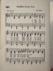 Buddhist Sunday School Gathas song book hymn hymnal Japanese English 1965 temple