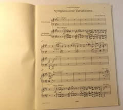 Edition Peters Organ Music Lot: Cesar Franck + Ingolf Dahl + 8o Chorale Preludes