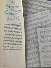 Vintage 1958 The Rodgers And Hammerstein Song Book Illustrated With Hardcover