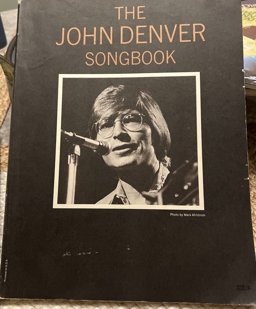 John Denver Songbook Sheet Music Cherry Lane Music Co 1971 vintage