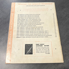 RARE Vintage 1927 Rudy Wiedoeft&rsquo;s Modern Method for the Saxophone Book One 1