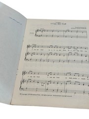 VTG 1978 “I Can See God” Marian Chaplin Broadman Press Choir Sheet Music