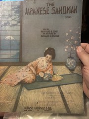 K 1920 Oriental Exotic Sheet Music JAPANESE SANDMAN by Richard Whiting