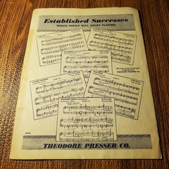 Frolicking Waves Sheet Music Oberg Theodore Presser Piano Solo