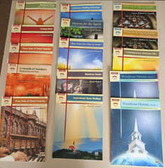 Lot of 25 Alfred&rsquo;s Sacred Performers Collections, Christian Music/Hymns/Worship