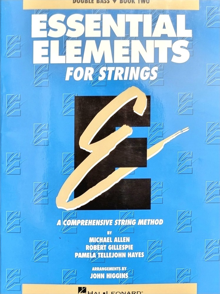 Essential Elements For Strings Double Bass Book 2