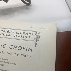 Vintage G Schirmer Chopin Etudes Complete Works Piano Score 1551 Yellow USA