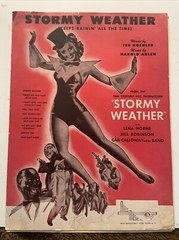 Vintage 1933 Sheet Music From 20th Century-Fox « Stormy Weather » Lena Horne