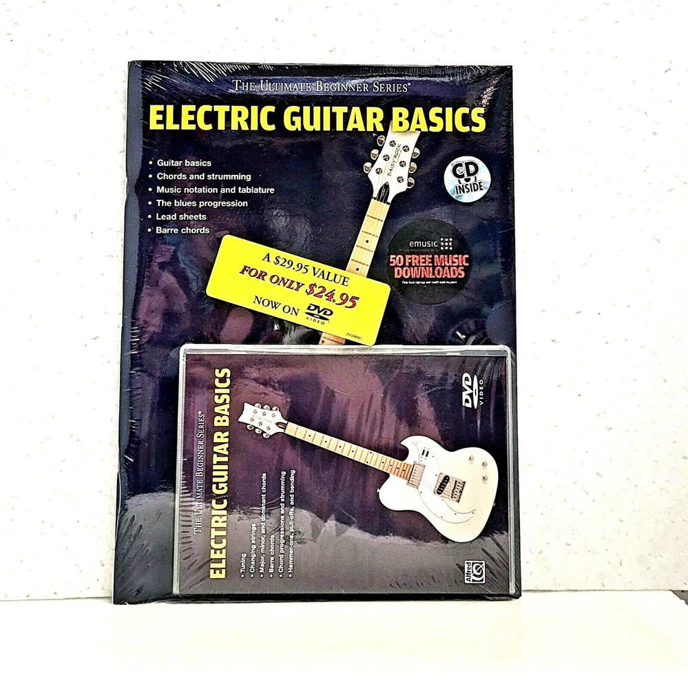 The Ultimate Beginner Series Electric Guitar Basics Book and DVD