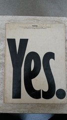 Yes Yessongs songbook sheet music 1973 rare